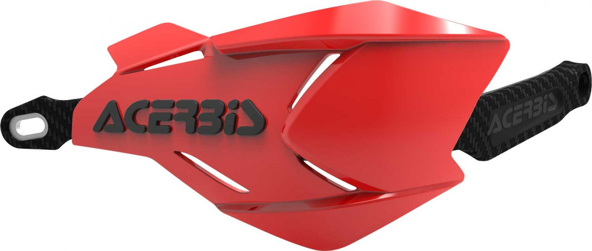 ACERBIS HANDGUARDS X-FACTORY RED BLACK