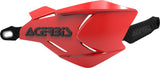 ACERBIS HANDGUARDS X-FACTORY RED BLACK