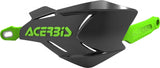 ACERBIS HANDGUARDS X-FACTORY BLACK GREEN