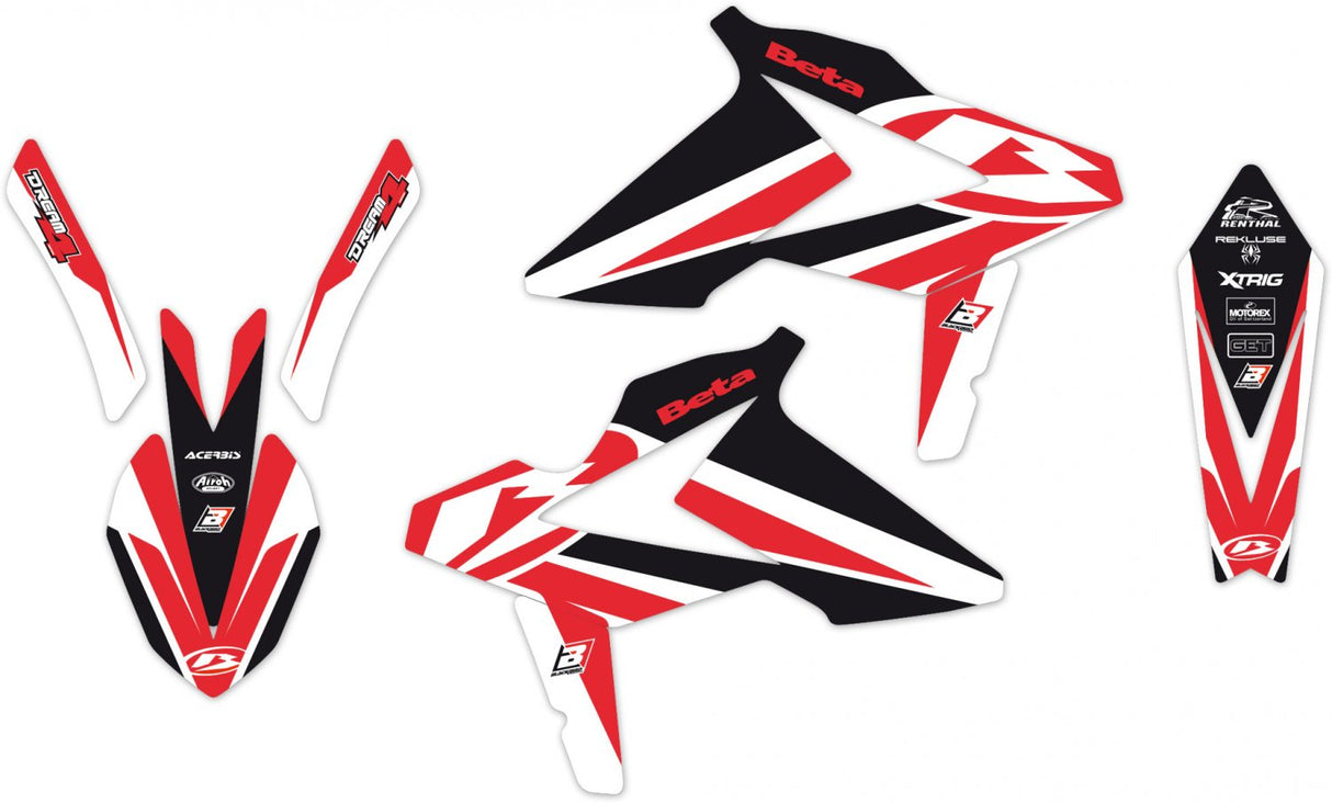 BLACKBIRD GRAPHICS KIT DREAM 4 SERIES BETA RR 18-19