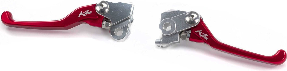 KITE FLEX LEVERS PAIR HONDA 07> RED