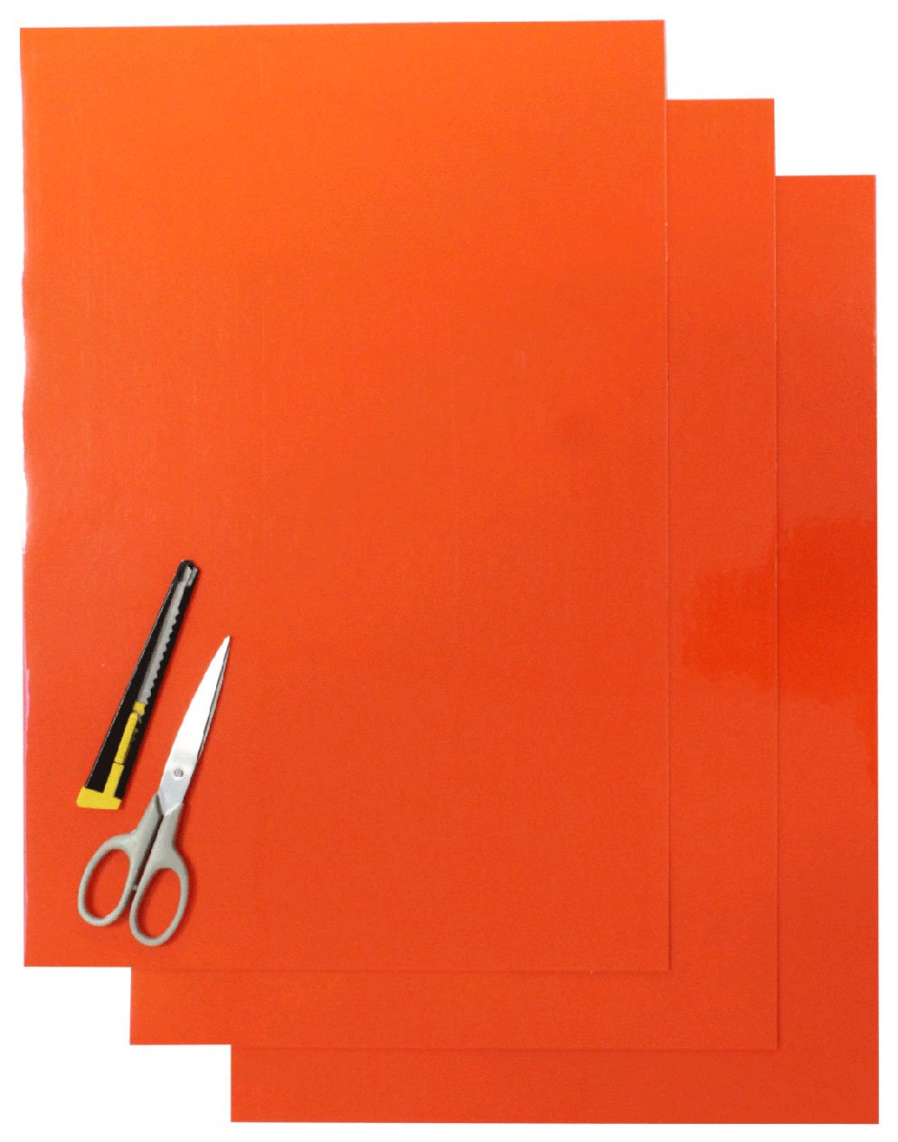 BLACKBIRD DECALS STICKER SHEETS ORANGE 47x33cm 3PK