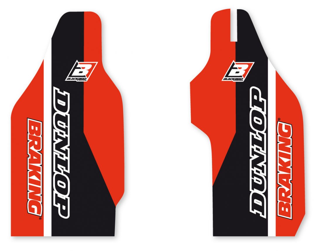 BLACKBIRD DECALS LOWER FORK D4 HONDA CRF450R CRF250R 04-08