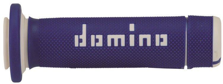 DOMINO GRIPS ATV WHITE BLUE