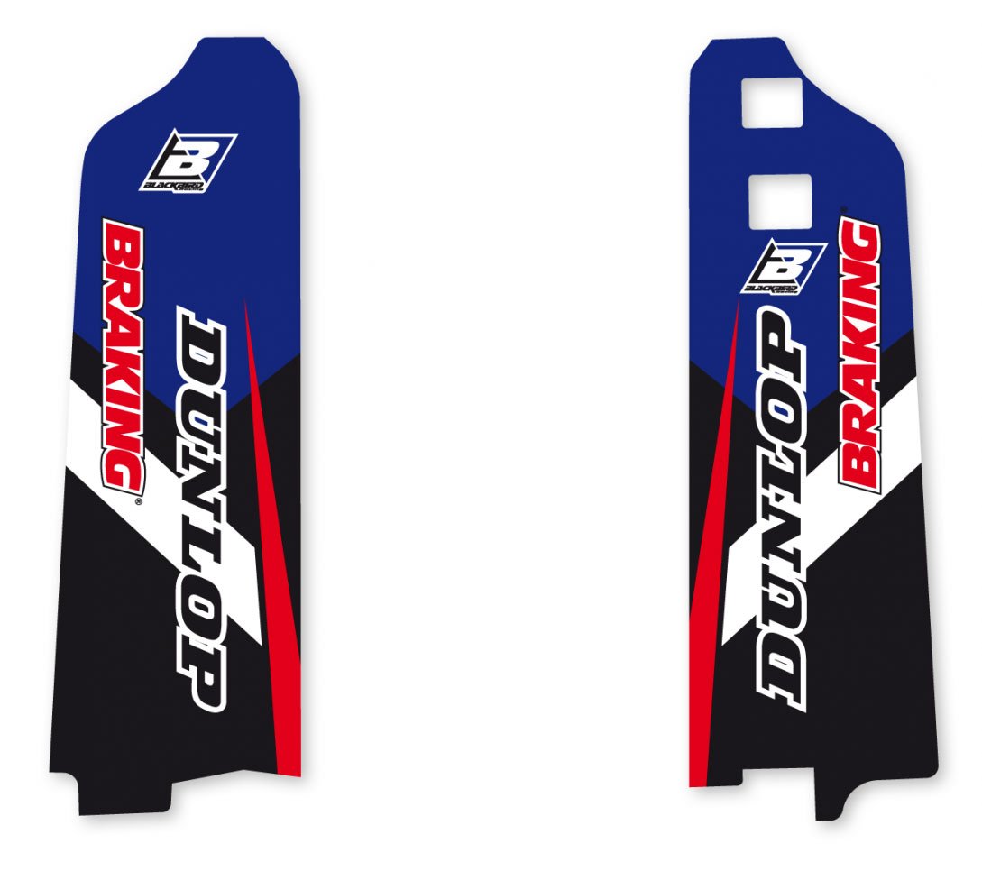 BLACKBIRD DECALS LOWER FORK D4 YAMAHA YZF WRF 98-04 YZ 96-04