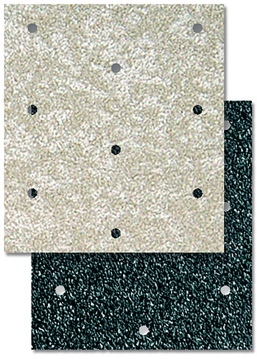 BLACKBIRD DECALS CLEAR NO SLIP GRIPPER STICKER SHEETS HOLES 47x33cm 2PK