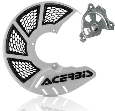 ACERBIS X-BRAKE MINI DISC COVER & MOUNT WHITE BLACK SX TC 85 09-23
