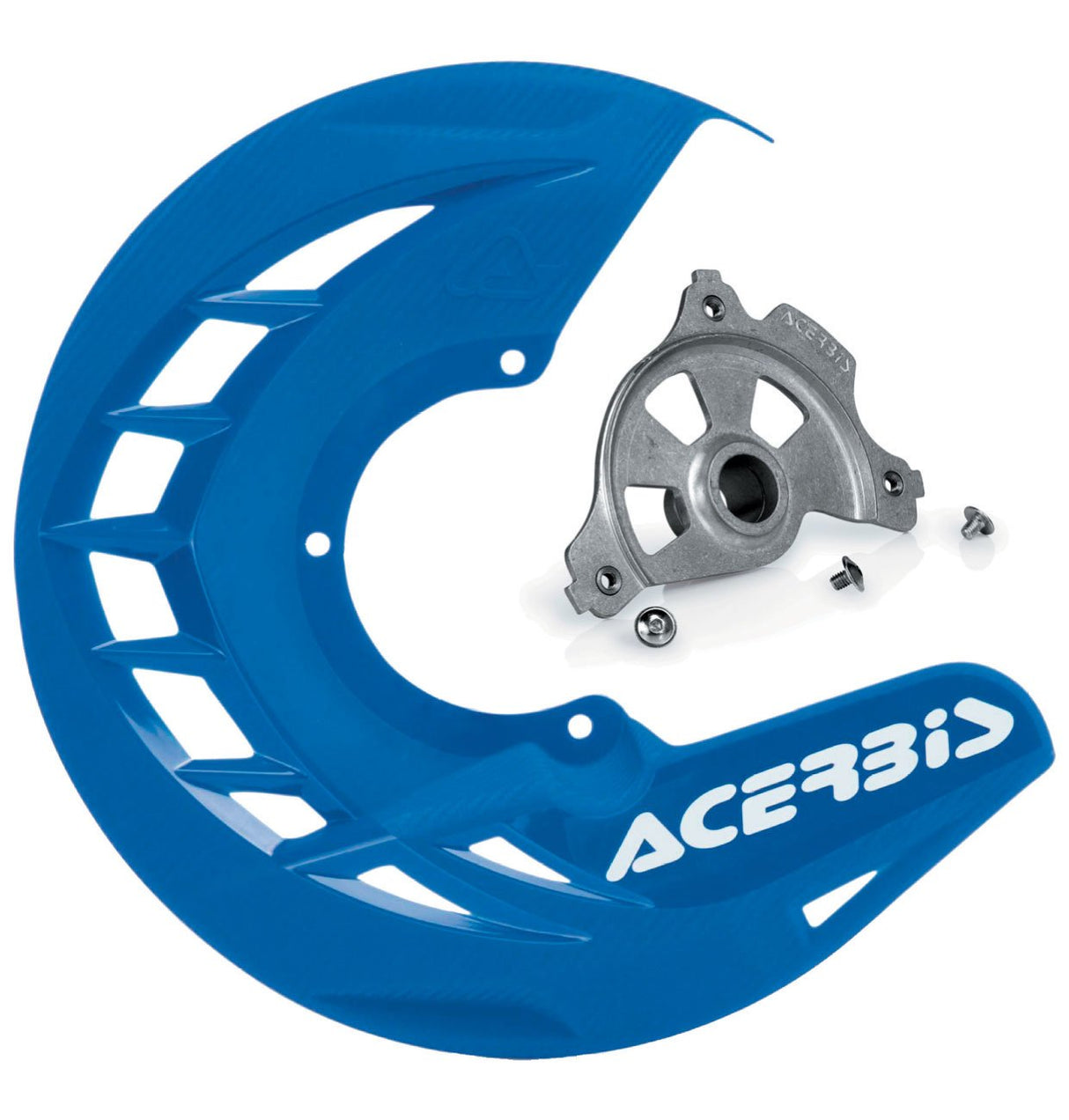 ACERBIS X-BRAKE DISC COVER & MOUNT BLUE SUZUKI RMZ 250 450 07-23