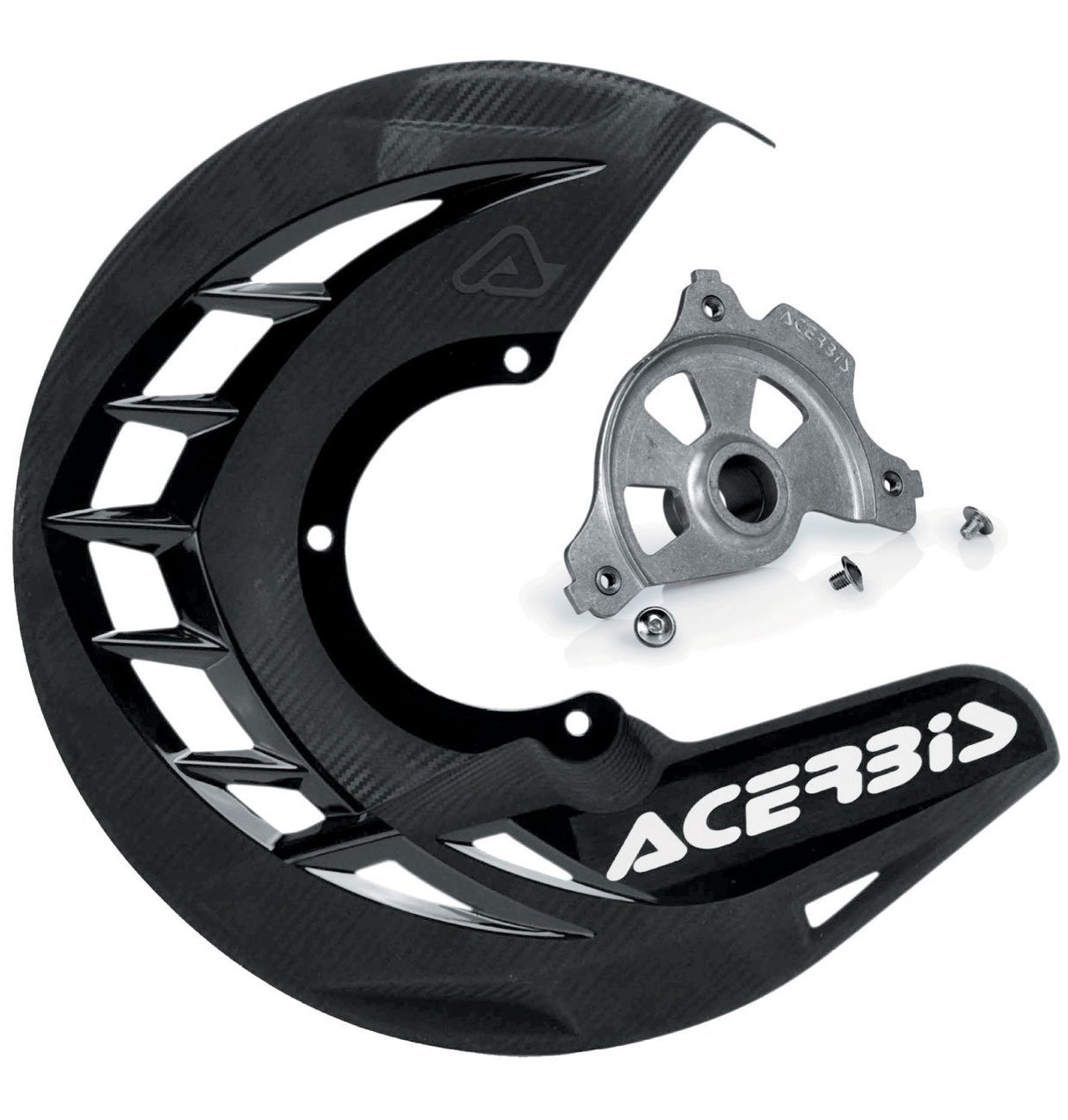 ACERBIS X-BRAKE DISC COVER & MOUNT BLACK SUZUKI RM 125 250 04-10