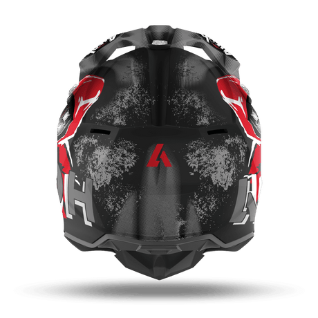 AIROH - WRAAP 'ALIEN' RED MATT